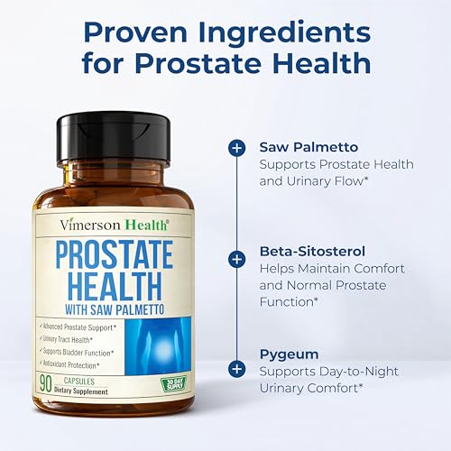 Prostate Health Supplement Label Facts